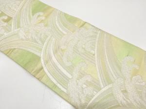 アンティーク　荒波模様織り出し袋帯（材料）